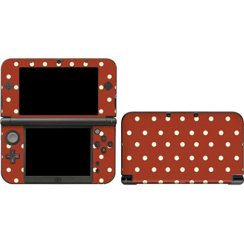 Neutral Polka Dots 3DS XL 2015 Skin