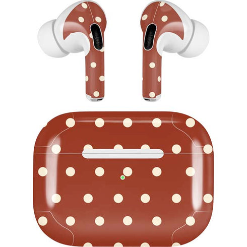 Neutral Polka Dots AirPods Pro 2nd Gen Skin