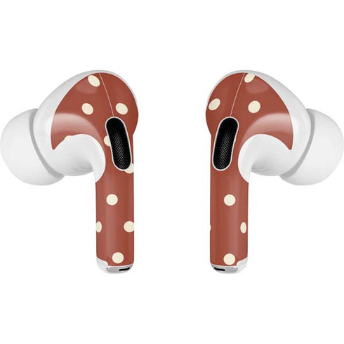 Neutral Polka Dots AirPods Pro 2nd Gen Skin