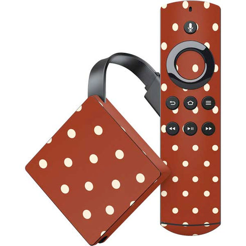 Neutral Polka Dots Amazon Fire TV Skin
