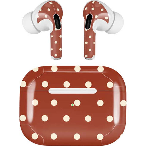 Neutral Polka Dots Apple AirPods Pro Skin