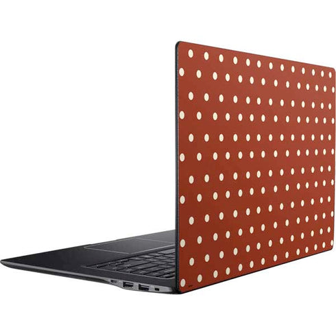 Neutral Polka Dots Ativ Book 9 (15.6in 2014) Skin