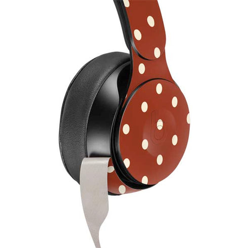 Neutral Polka Dots Beats Solo Pro Skin