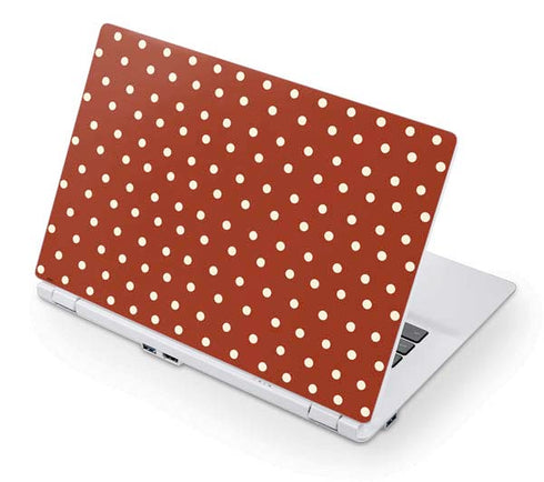 Neutral Polka Dots Acer Chromebook Skin