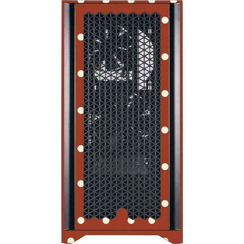 Neutral Polka Dots Corsair 4000D Tempered Glass Mid-Tower ATX Case Skin