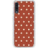 Neutral Polka Dots Galaxy A50 Clear Case