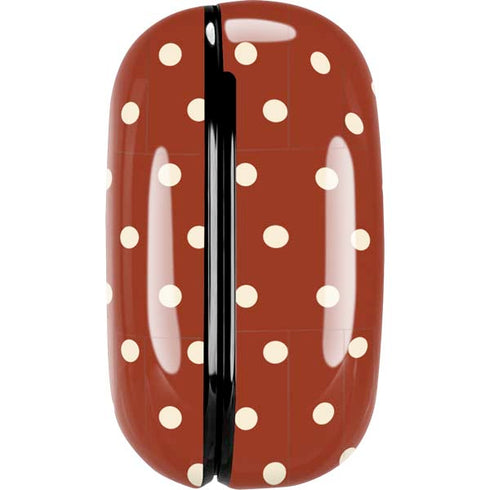 Neutral Polka Dots Galaxy Buds Live Skin
