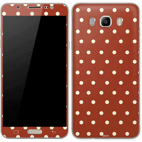 Neutral Polka Dots Galaxy J7 Skin