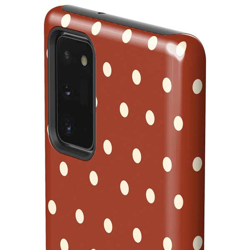Neutral Polka Dots Galaxy Note20 5G Pro Case