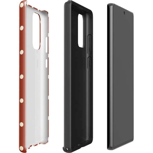Neutral Polka Dots Galaxy Note20 5G Pro Case
