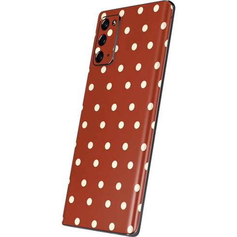 Neutral Polka Dots Galaxy Note20 5G Skin