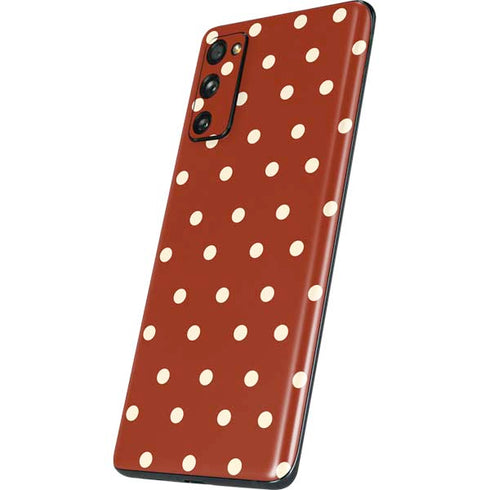 Neutral Polka Dots Galaxy S20 Fan Edition Skin