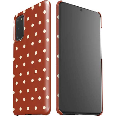Neutral Polka Dots Galaxy S20 Lite Case