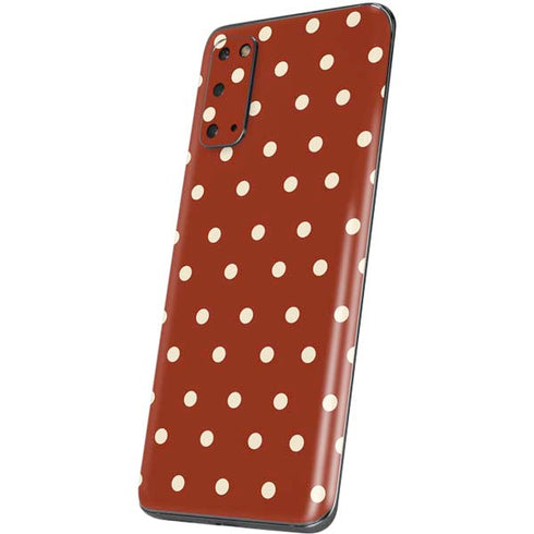 Neutral Polka Dots Galaxy S20 Skin