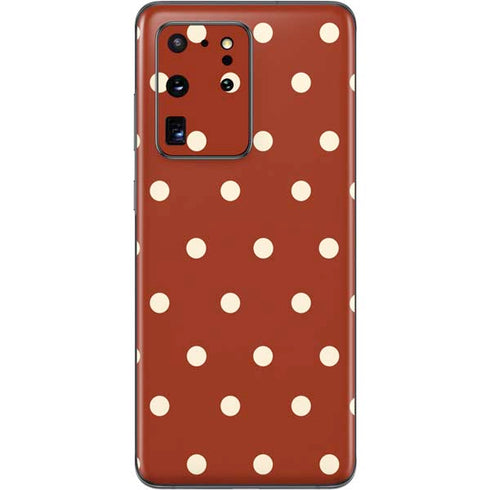Neutral Polka Dots Galaxy S20 Ultra 5G Skin