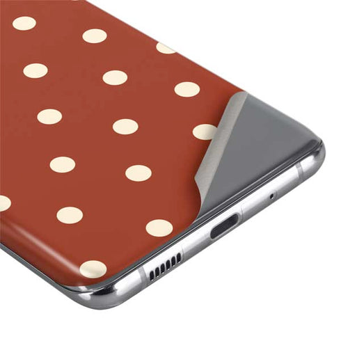 Neutral Polka Dots Galaxy S20 Ultra 5G Skin