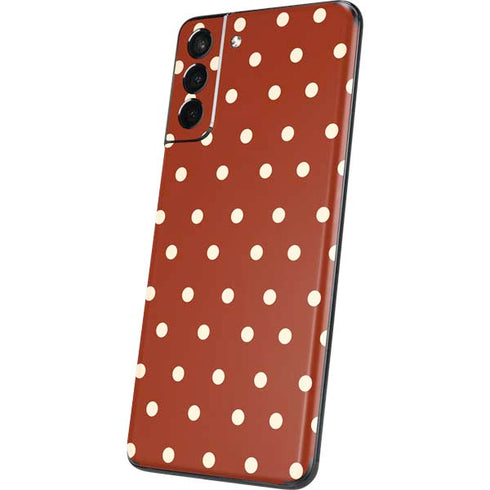Neutral Polka Dots Galaxy S21 5G Skin