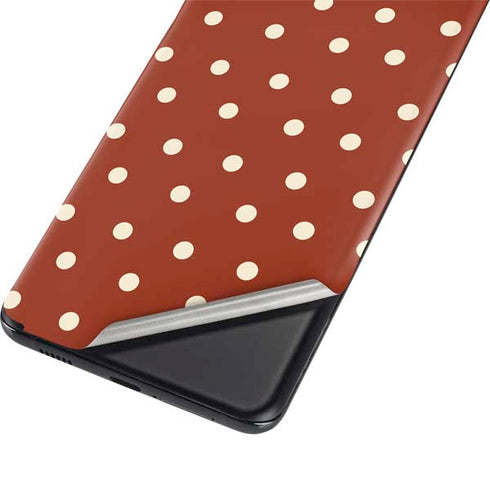 Neutral Polka Dots Galaxy S21 Plus 5G Skin