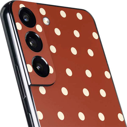 Neutral Polka Dots Galaxy S22 Plus Skin