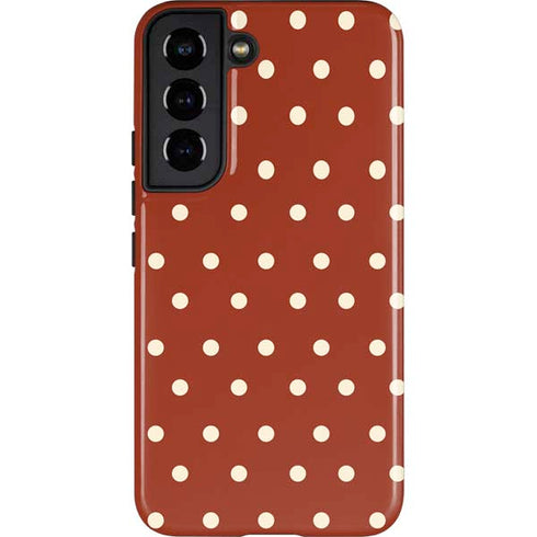 Neutral Polka Dots Galaxy S22 Pro Case
