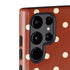 Neutral Polka Dots Galaxy S22 Ultra Pro Case