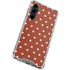 Neutral Polka Dots Galaxy S23 FE Clear Case