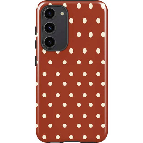 Neutral Polka Dots Galaxy S23 Plus Pro Case