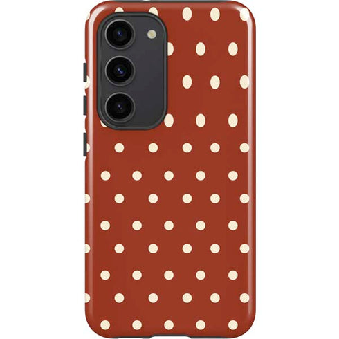 Neutral Polka Dots Galaxy S23 Pro Case