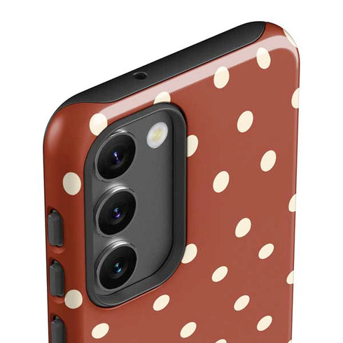 Neutral Polka Dots Galaxy S23 Pro Case