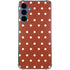 Neutral Polka Dots Galaxy S24 Clear Case