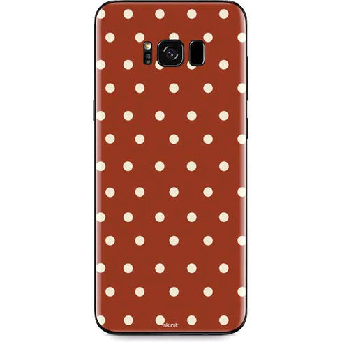 Neutral Polka Dots Galaxy S8 Plus Skin