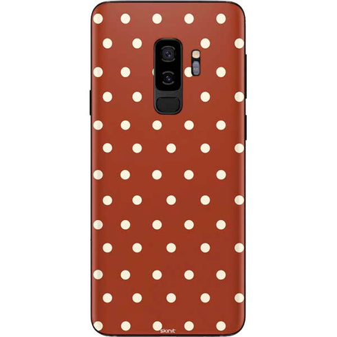 Neutral Polka Dots Galaxy S9 Plus Skin