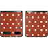 Neutral Polka Dots Galaxy Z Flip Skin