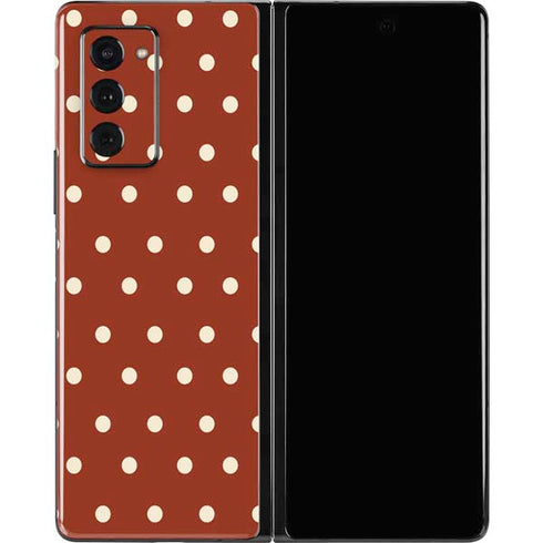 Neutral Polka Dots Galaxy Z Fold2 5G Skin
