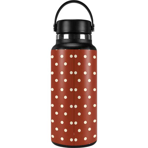 Neutral Polka Dots Hydro Flask 32oz Wide Mouth Skin