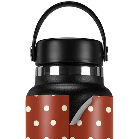 Neutral Polka Dots Hydro Flask 32oz Wide Mouth Skin