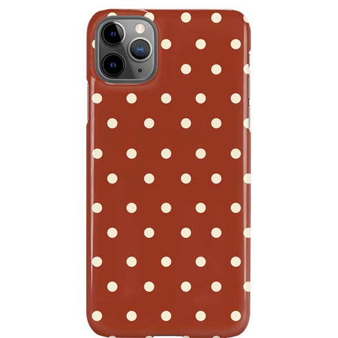 Neutral Polka Dots iPhone 11 Pro Max Lite Case