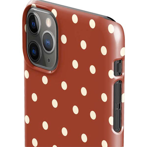 Neutral Polka Dots iPhone 11 Pro Max Lite Case