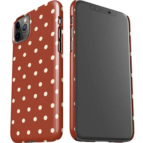 Neutral Polka Dots iPhone 11 Pro Max Lite Case