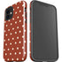 Neutral Polka Dots iPhone 12 Impact Case