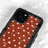 Neutral Polka Dots iPhone 13 Mini Waterproof Case