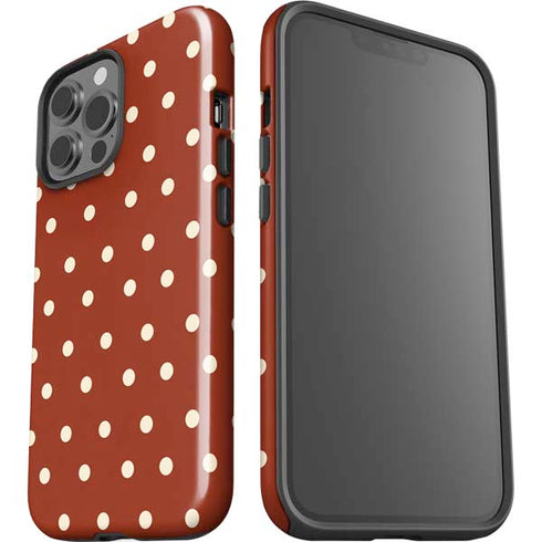 Neutral Polka Dots iPhone 13 Pro Max Impact Case