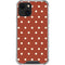 Neutral Polka Dots iPhone 14 Clear Case