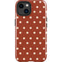 Neutral Polka Dots iPhone 15 Plus Impact Case