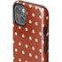 Neutral Polka Dots iPhone 15 Plus Impact Case