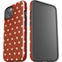 Neutral Polka Dots iPhone 14 Plus Impact Case