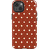 Neutral Polka Dots iPhone 14 Impact Case