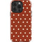 Neutral Polka Dots iPhone 14 Pro Impact Case