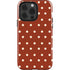 Neutral Polka Dots iPhone 14 Pro Impact Case