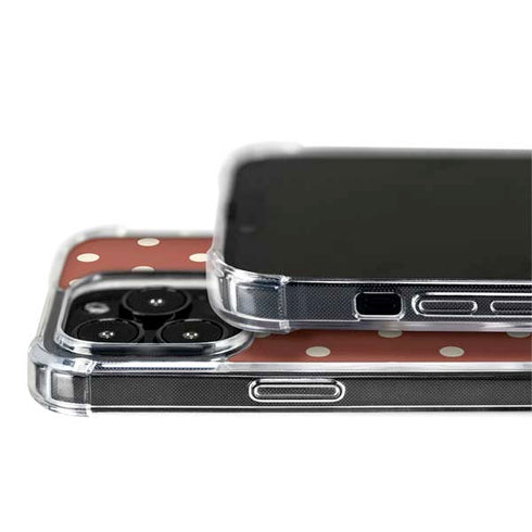 Neutral Polka Dots iPhone 14 Pro Max MagSafe Case